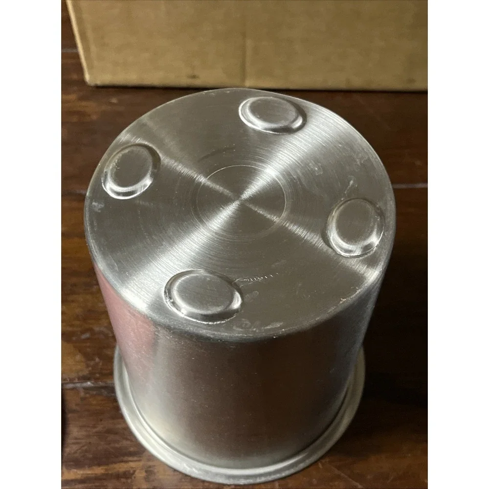 Stainless Steel Pint Containers & Lids Compatible with Ninja Creami Ice Cream